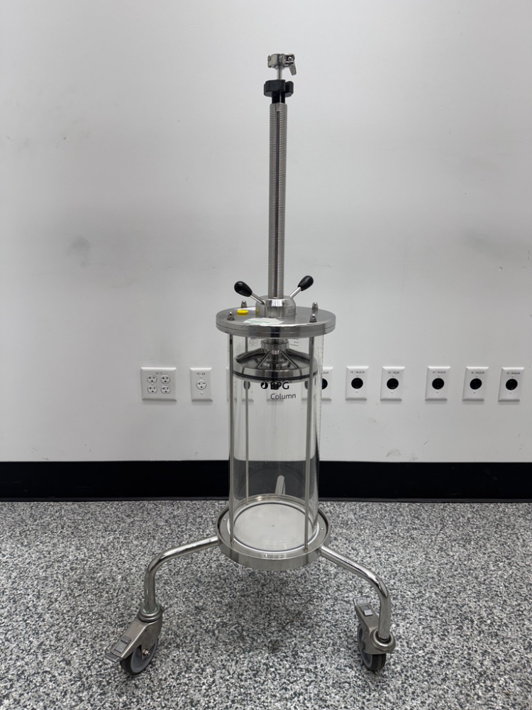 Image of GE Amersham BPG 200 500 Preparative Chromatography Column System